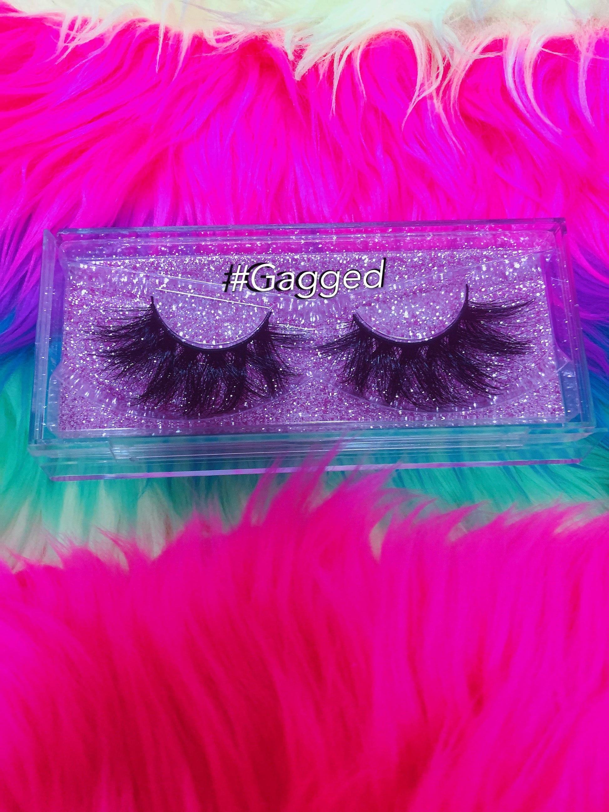 Inked Doll Cosmetics - #GAGGED 3D DreamDoll Lashes *GLITTER* Case