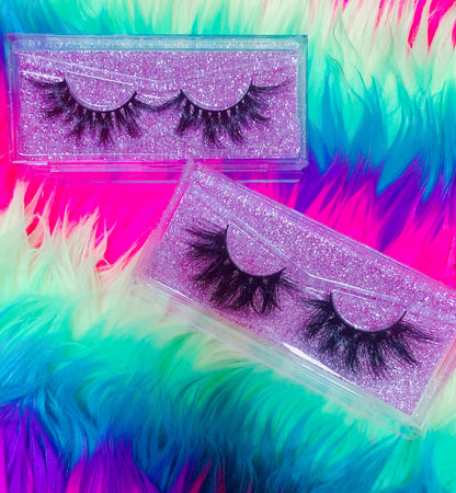 Inked Doll Cosmetics - #GAGGED 3D DreamDoll Lashes *GLITTER* Case