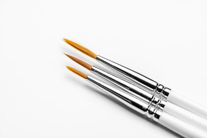 Thick Liner Brush Set - Glisten Cosmetics