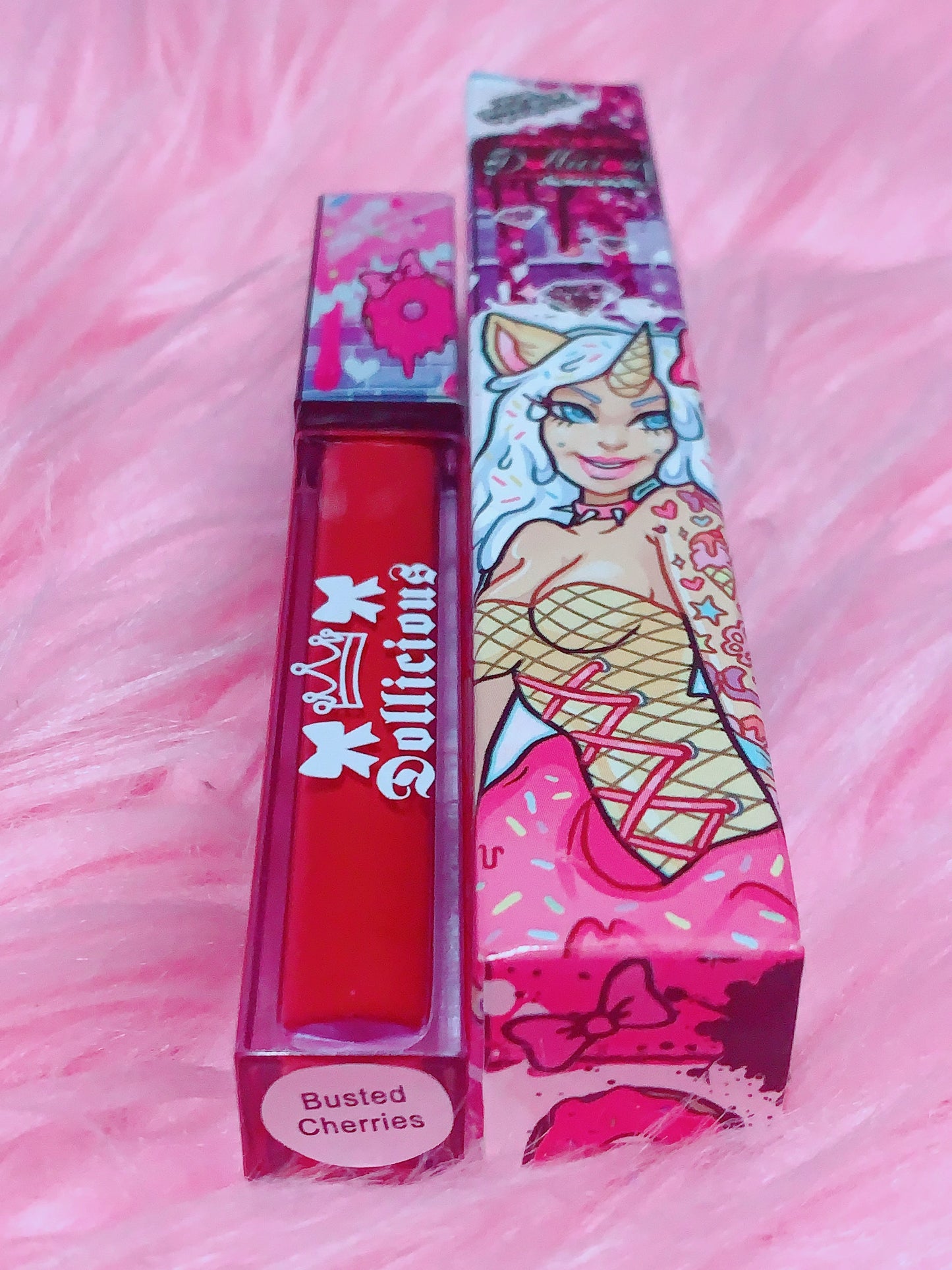 Inked Doll Cosmetics - THE "REDS!!" DOLLICIOUS MATTE VEGAN LIQUID LIPSTICK