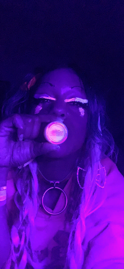 Inked Doll Cosmetics - (HUGE!) Monster Doll ZOMBY GAGA *UV Neon Pastel* SPLIT LINER/ FACE/ BODY PAINT