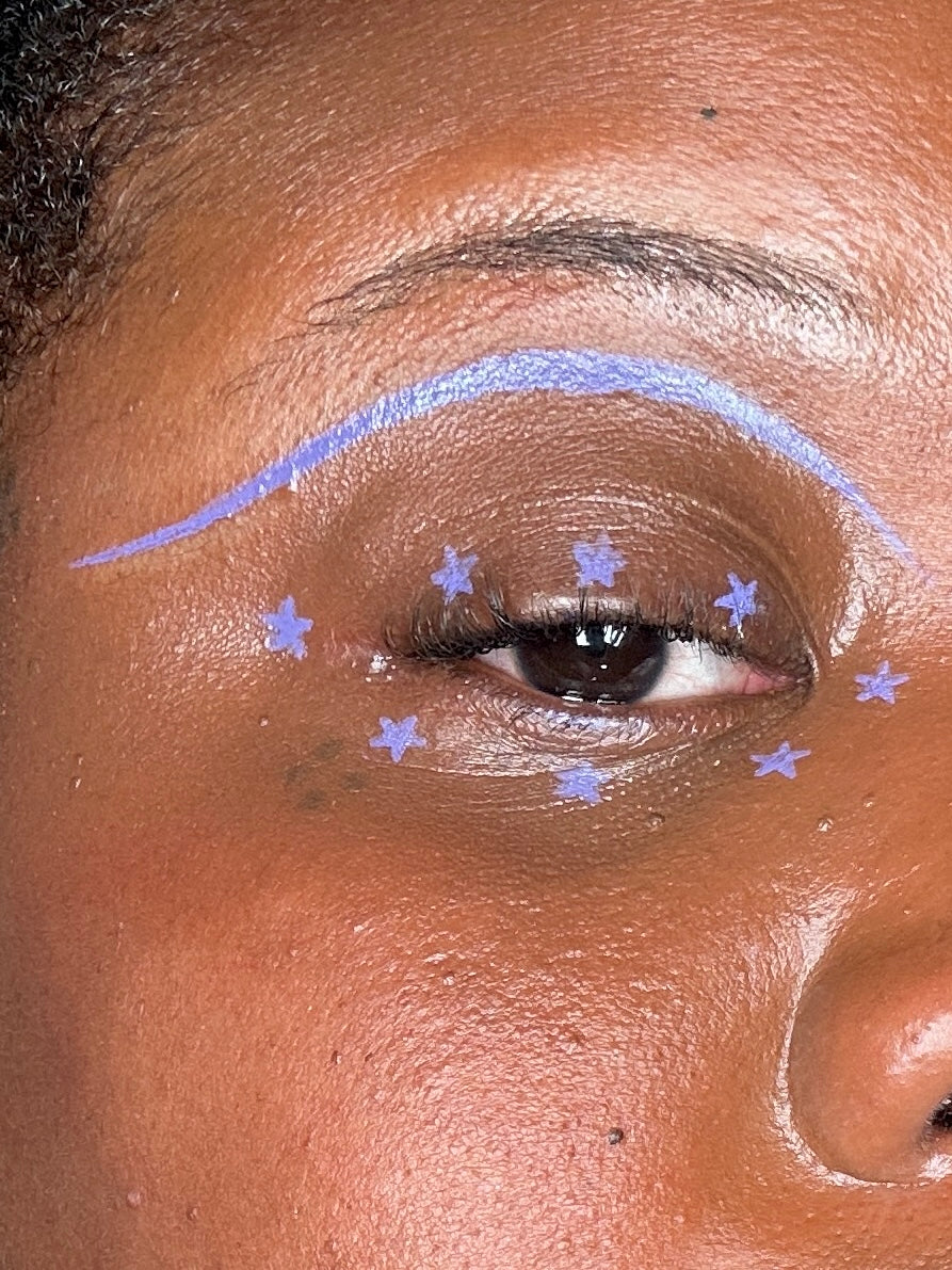 Purple Spectra Pen - Star Stamp Liner - Glisten Cosmetics