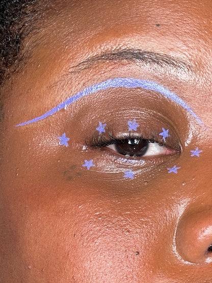 Purple Spectra Pen - Star Stamp Liner - Glisten Cosmetics
