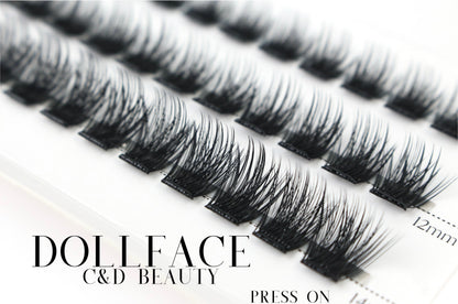 C & D Beauty - Dollface Press & Go Lash Kit