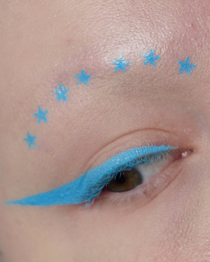 Blue Spectra Pen - Star Stamp Liner - Glisten Cosmetics