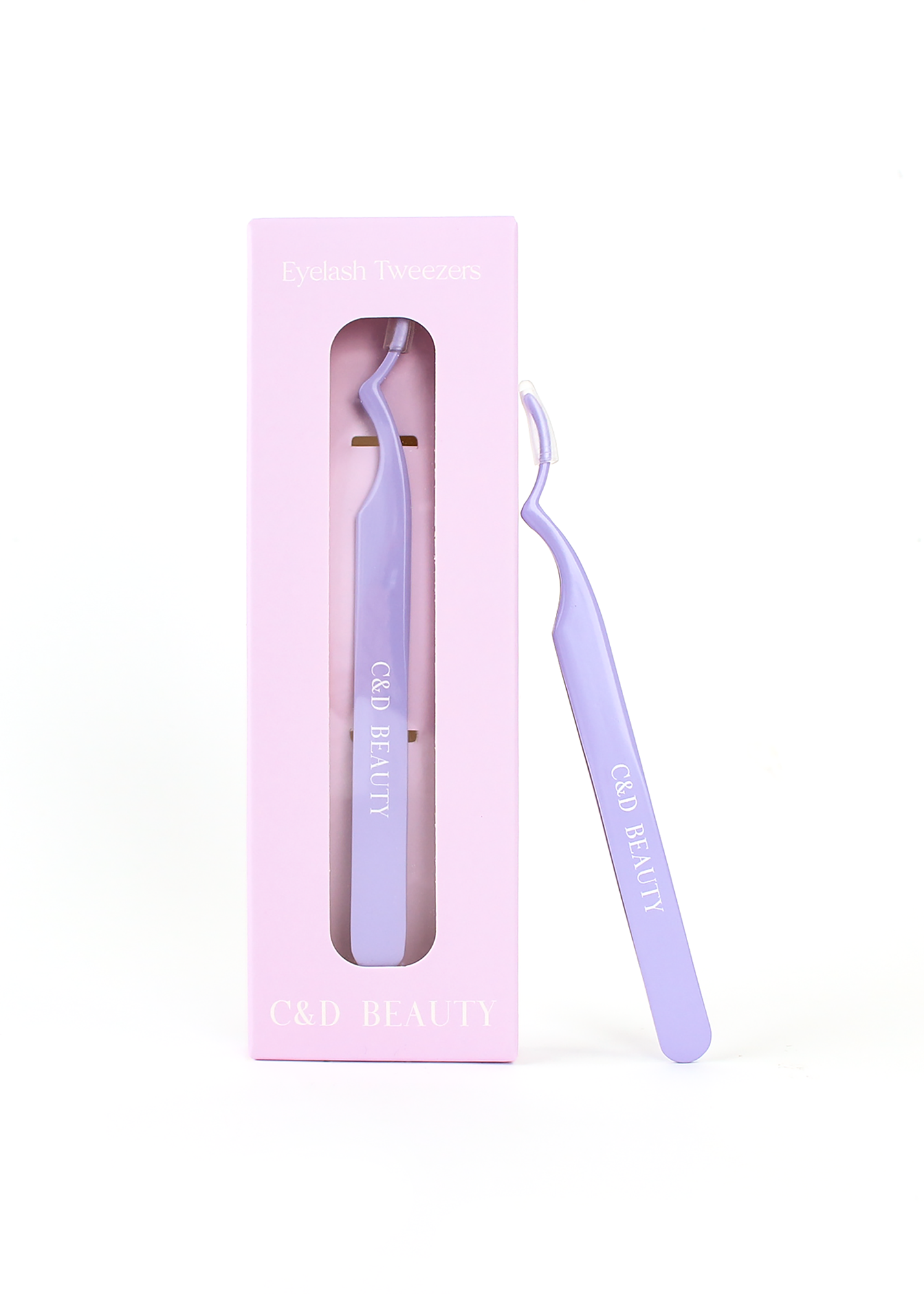 C & D Beauty - LuxeGlide Lash Tweezers