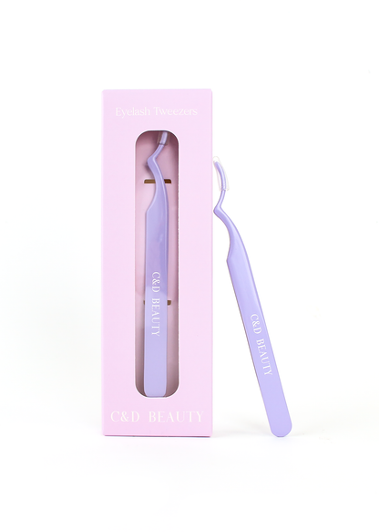 C & D Beauty - LuxeGlide Lash Tweezers