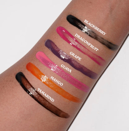 Blackberry (Black) Juicy Tint - Lip Tint - Glisten Cosmetics