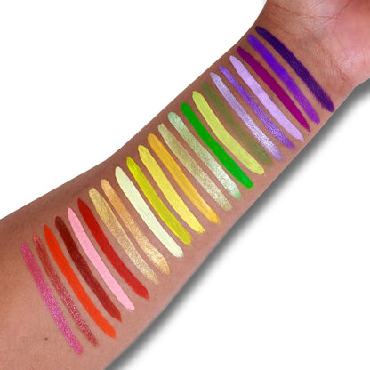Dipsy Wet Liner Palette (Green) - Glisten Cosmetics X Teletubbies
