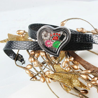 Heart Boxed Chocolate Locket Charm