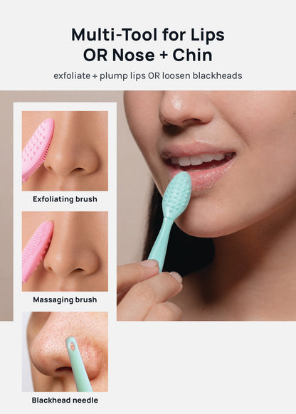 AOA Lip + Blackhead Exfoliator