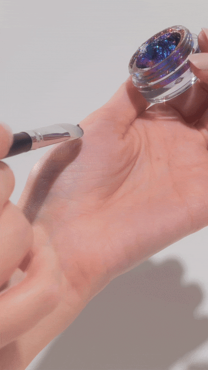 Milkyway Chroma Flakes (Blue/Purple) - Duochrome Pigment - Glisten Cosmetics