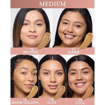 Flawless Stay Matte Foundation Group Samples