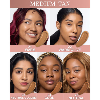 Flawless Stay Matte Foundation Group Samples