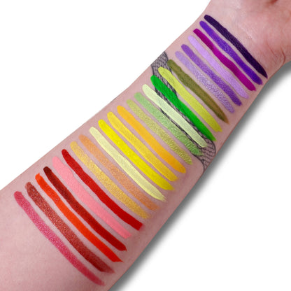 Dipsy Wet Liner Palette (Green) - Glisten Cosmetics X Teletubbies