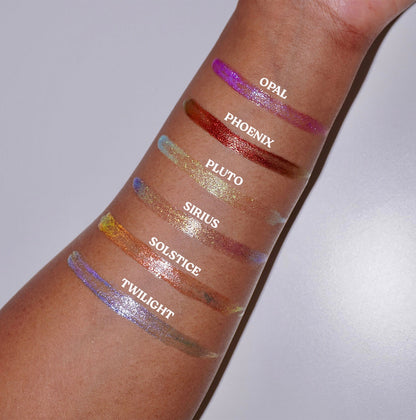 Sirius Chroma Gloss (Silver/Purple) - Multichrome Lip Gloss - Glisten Cosmetics