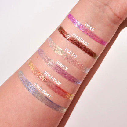 Sirius Chroma Gloss (Silver/Purple) - Multichrome Lip Gloss - Glisten Cosmetics
