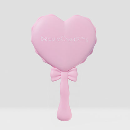 Pink Bow Handheld Mirror