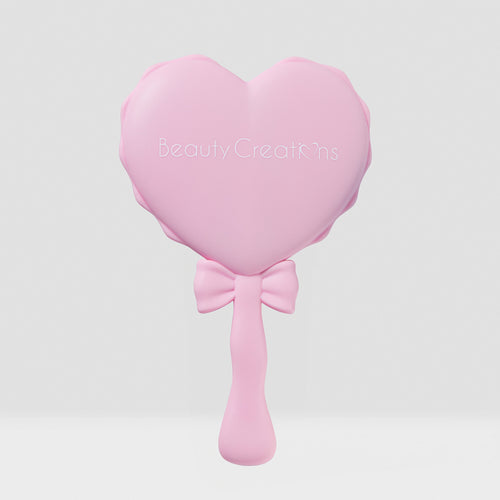 Pink Bow Handheld Mirror