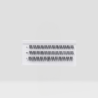 Casually Lashed Lash Clusters