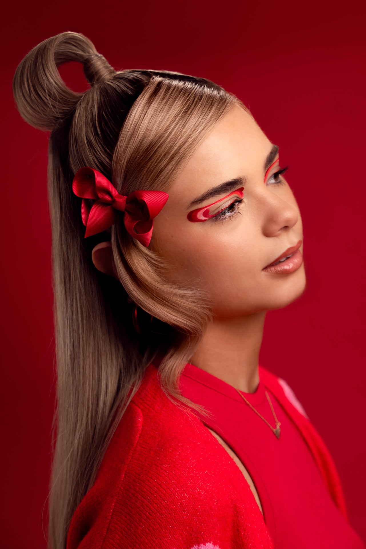 Po Wet Liner Palette (Red/Pink) - Glisten Cosmetics X Teletubbies
