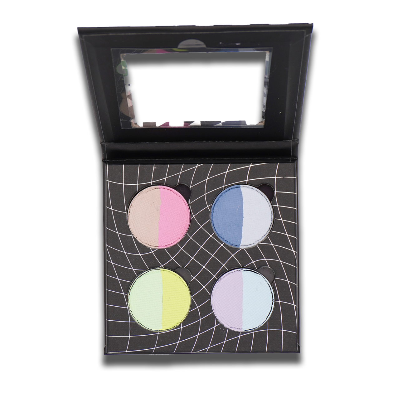 Pastel Split 4 Pan Palette - Eyeliner - Glisten Cosmetics