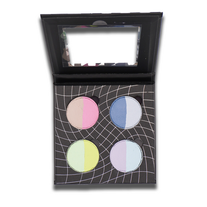 Pastel Split 4 Pan Palette - Eyeliner - Glisten Cosmetics