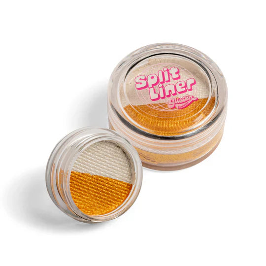 Glisten Cosmetics - Split Liner - Precious (Gold and Silver) - Large (10g)