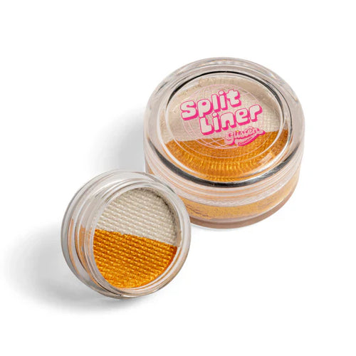 Glisten Cosmetics - Split Liner - Precious (Gold and Silver) - Large (10g)