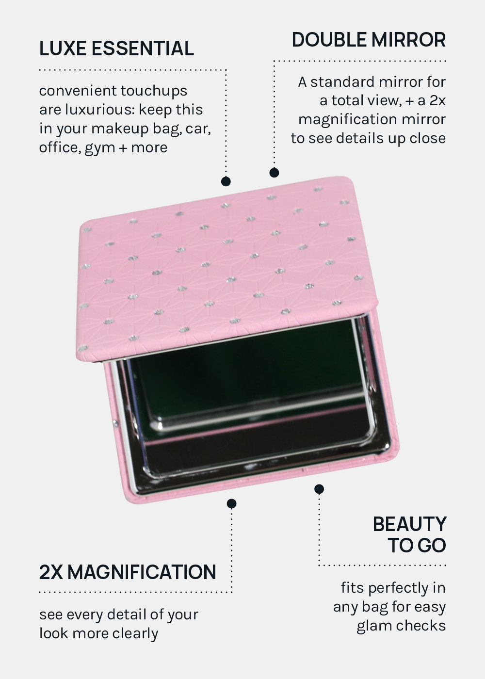 AOA Pro Double-Sided Compact Mirror – Prism