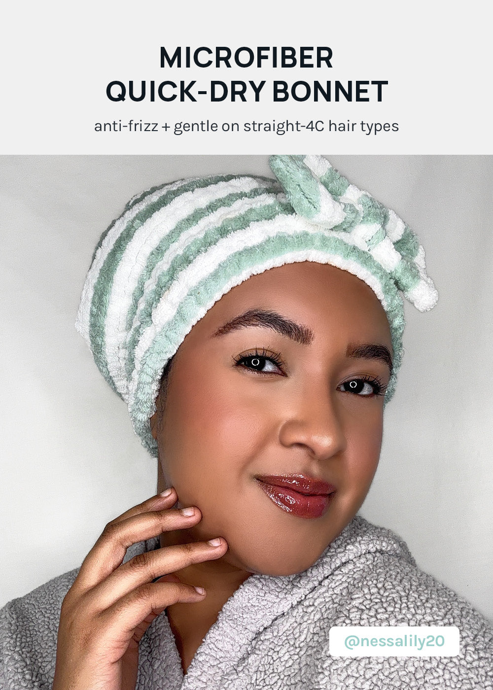 AOA Quick Drying Hair Bonnet
