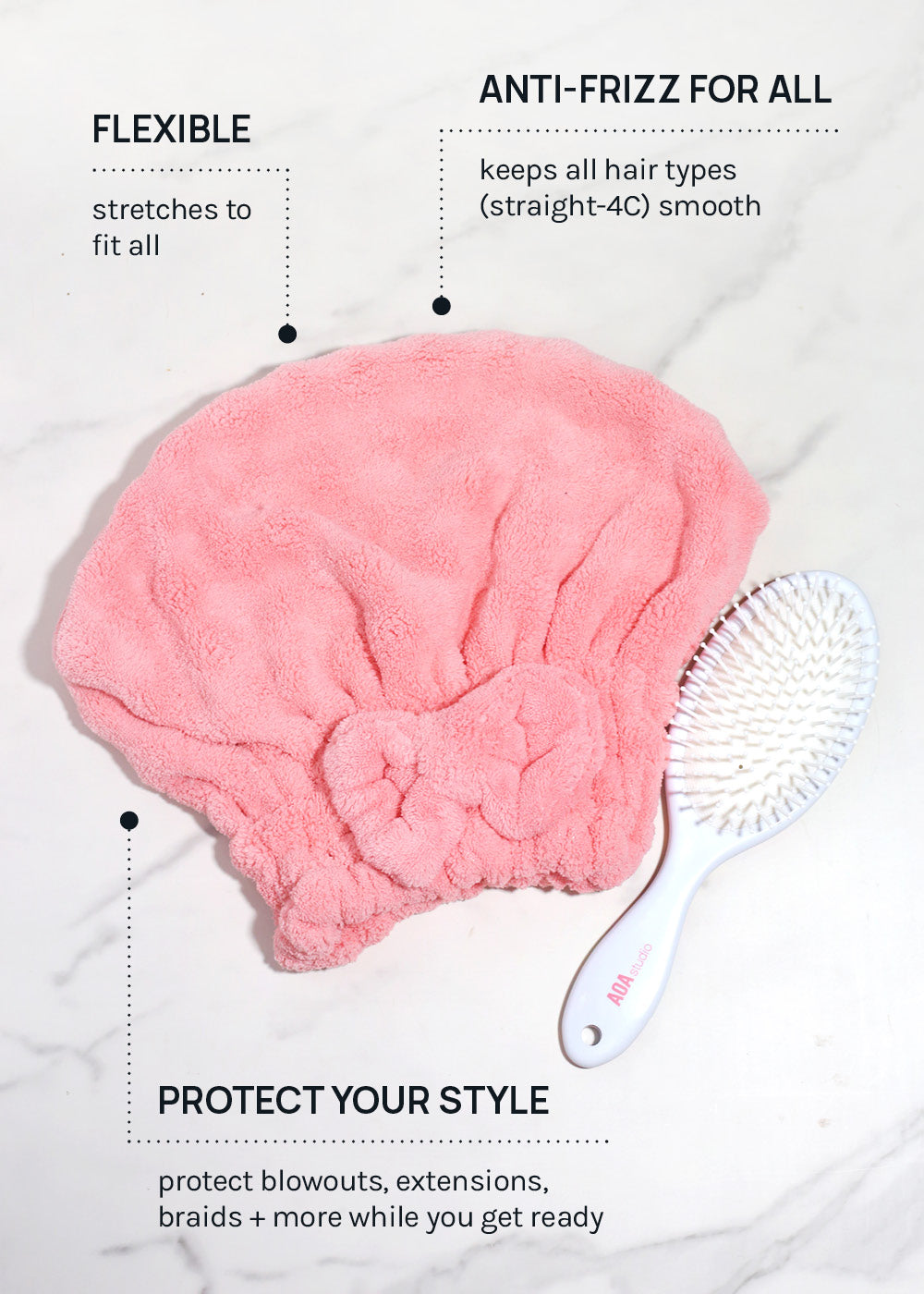 AOA Quick Drying Hair Bonnet