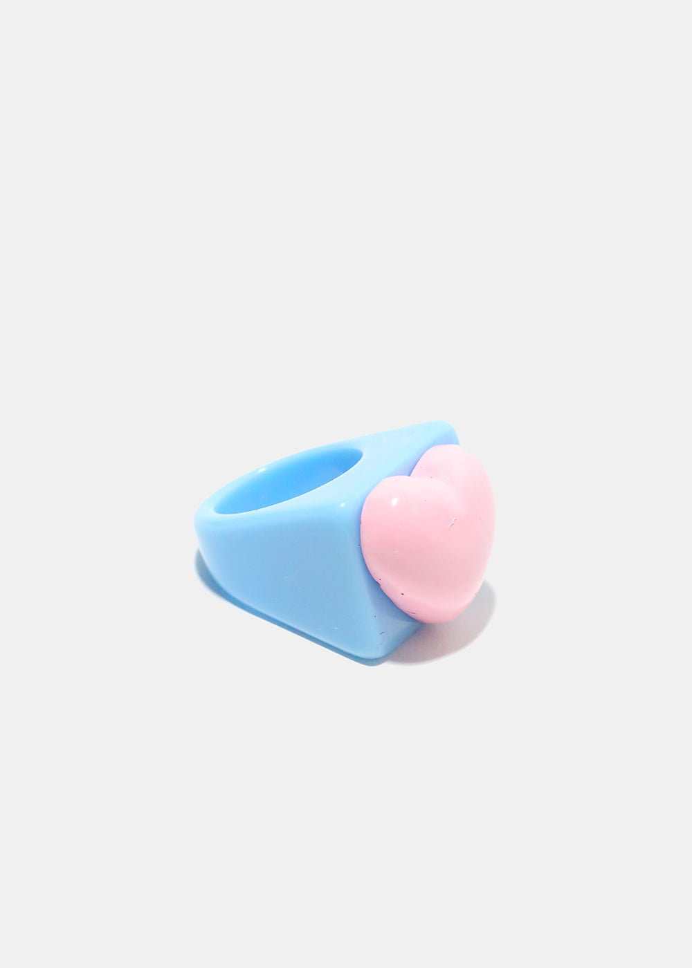 Heart Square Ring