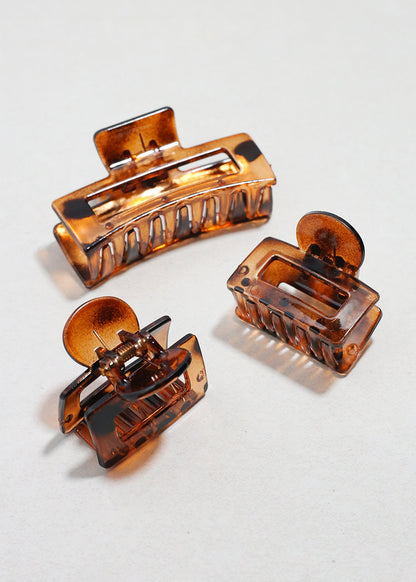 Everyday Mini + Midi Hair Claw Clip Set