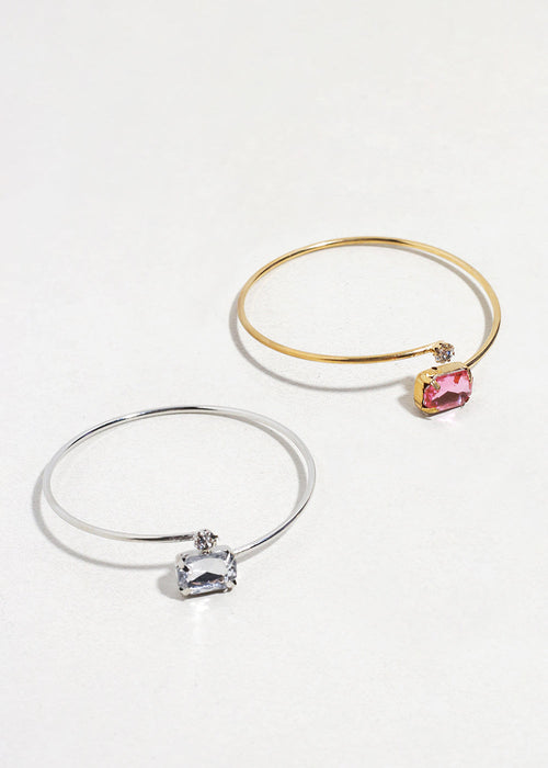Gem Glow Cuff Bracelet