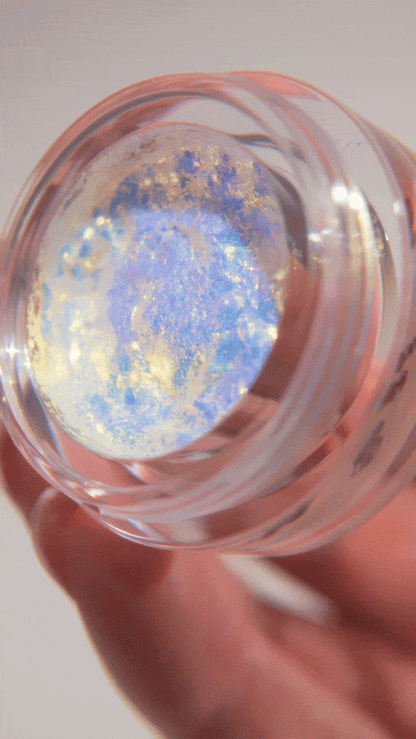 Stardust Chroma Flakes (Gold/Blue White) - Duochrome Pigment - Glisten Cosmetics