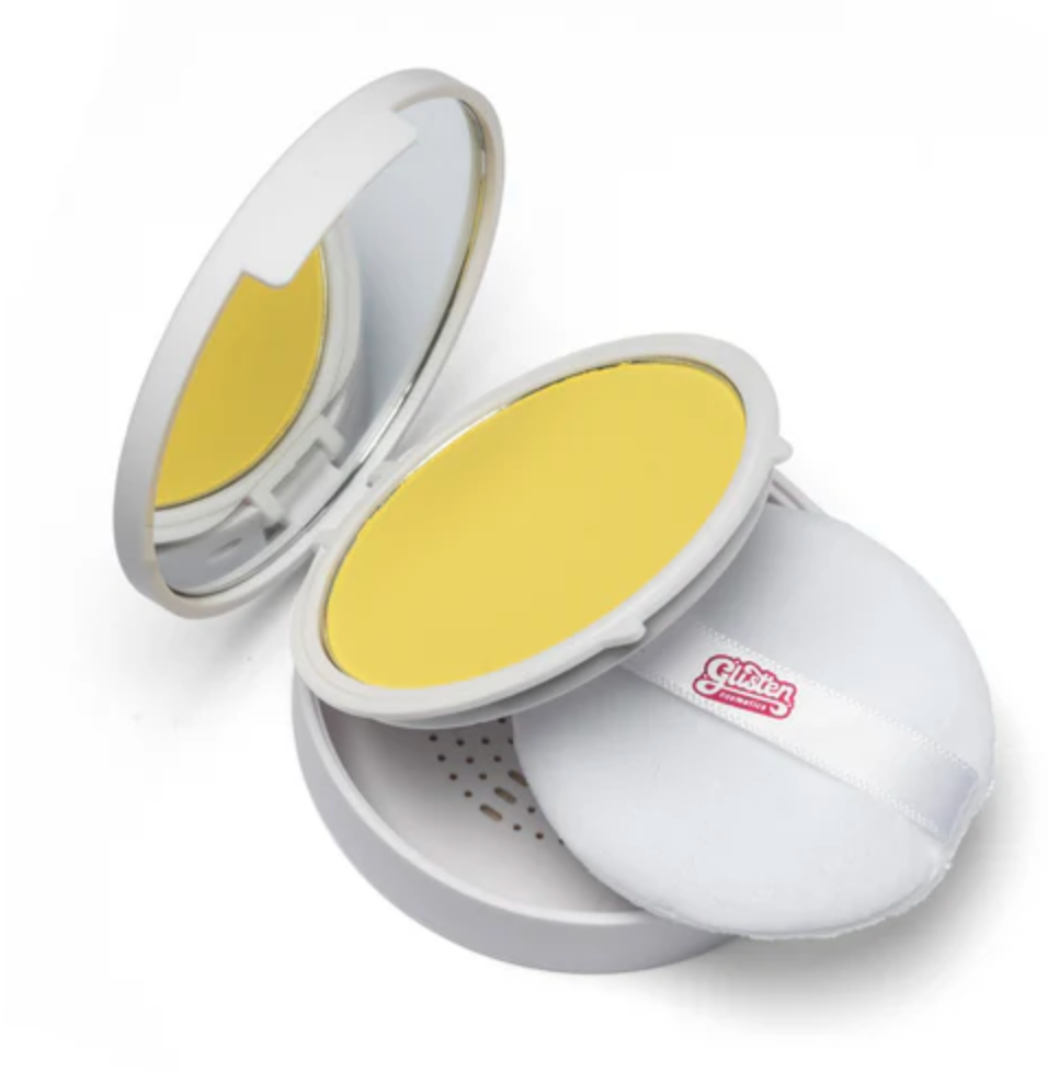 Glisten Cosmetics Yellow Spectra Set - Colourful Pressed Powder