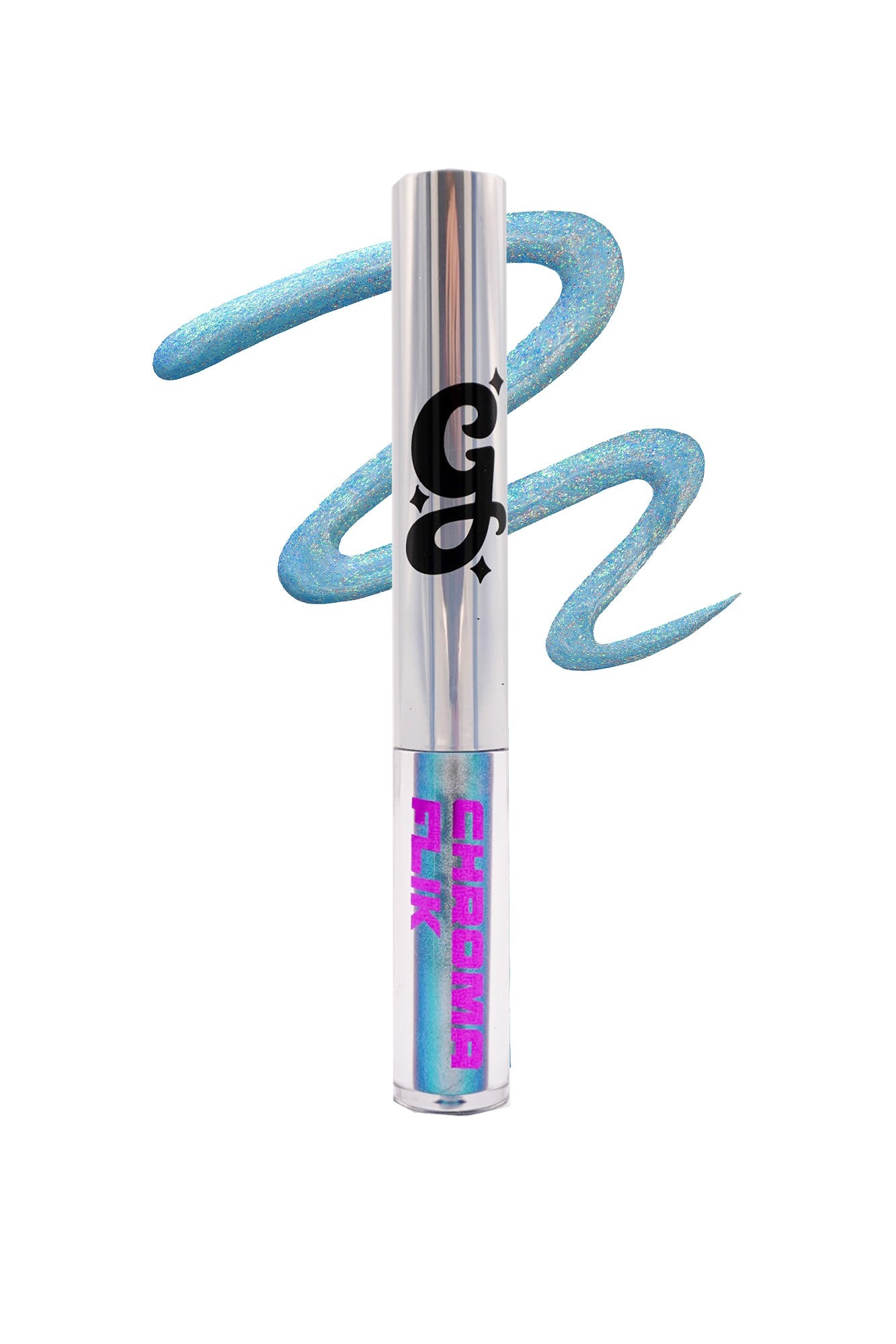 Spaceman Chroma Flik (Silver/Blue) - Liquid Liner - Glisten Cosmetics