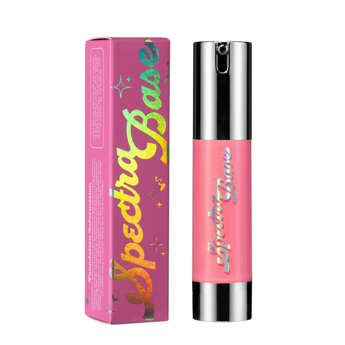 Pink Spectra Base - Colourful Foundation - Glisten Cosmetics