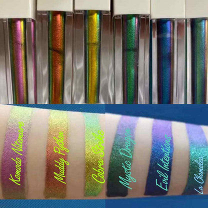 Inked Doll Cosmetics - "LA CHAMELEA" Deadly Venom LIQUID LAVA Effect Pigments