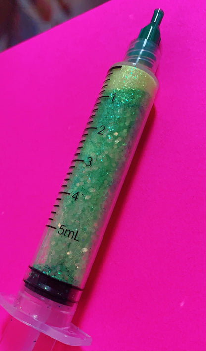 Inked Doll Cosmetics - LOST LANDS *UV* GlamDoll Glitter Syringe