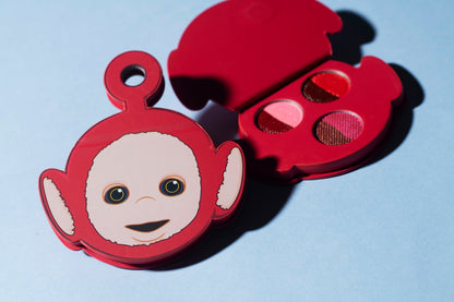 Po Wet Liner Palette (Red/Pink) - Glisten Cosmetics X Teletubbies