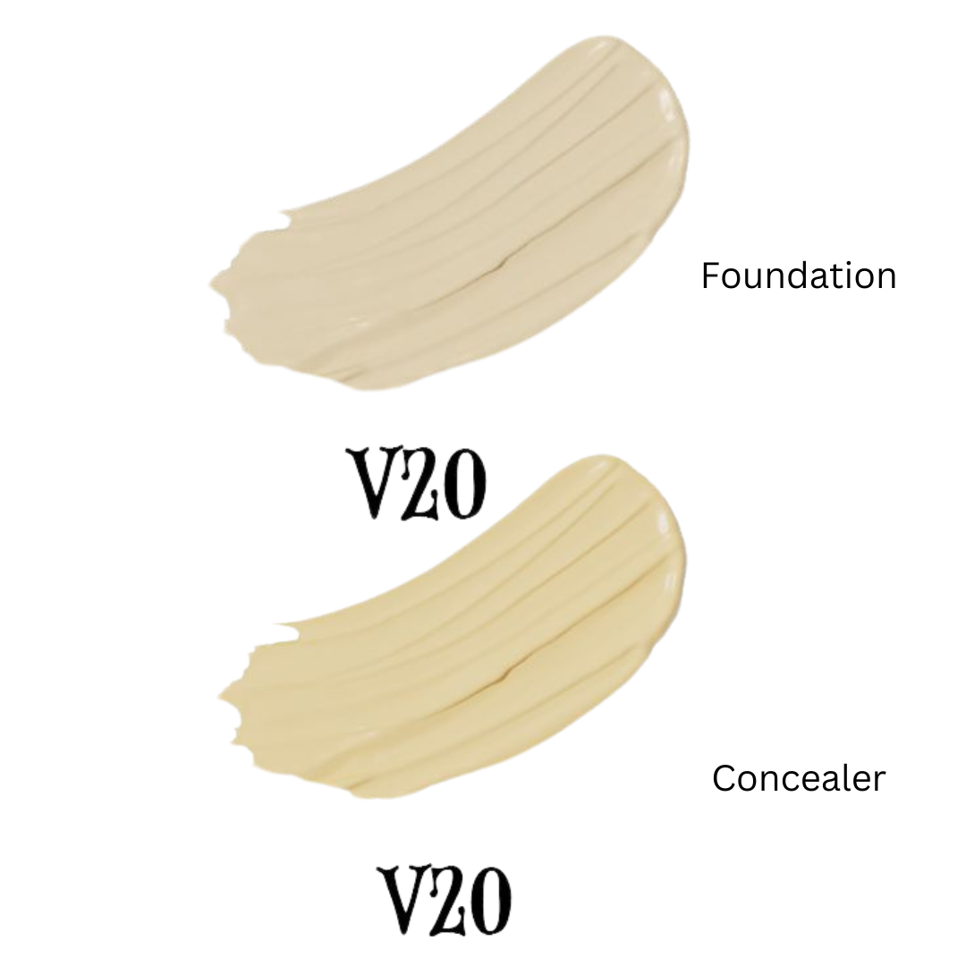 Curst Kosmetics - UNDEADTM Foundation and Concealer Shade Alicia/V20