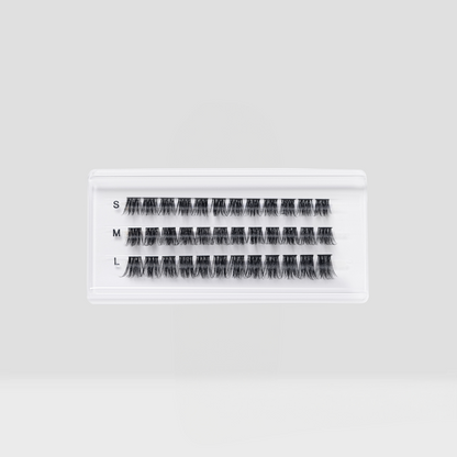 Casually Lashed Lash Clusters