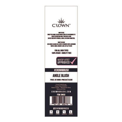 Crown Brush - CWG02-ANGLE BLUSH