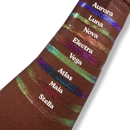 Stella Chroma Gloss (Blue/Pink) - Multichrome Lip Gloss - Glisten Cosmetics