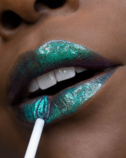 Atlas Chroma Gloss (Blue/Purple) - Multichrome Lip Gloss - Glisten Cosmetics