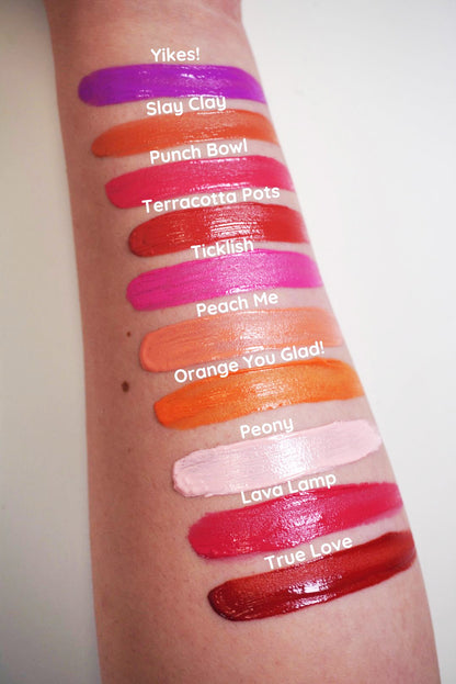 Ticklish Blooming Blush (Hot Pink) - Liquid Blush - Glisten Cosmetics