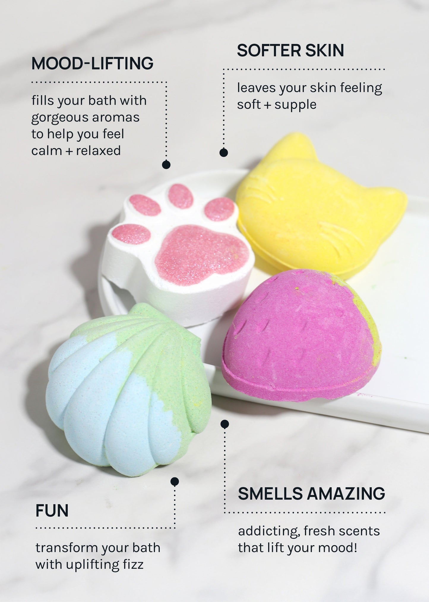 AOA Bath Bomb - Pure Heart