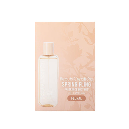 Body Mist Samples